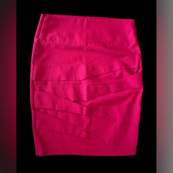Eclipse Dresses & Skirts - Eclipse Vibrant Hot Pink Pencil Skirt